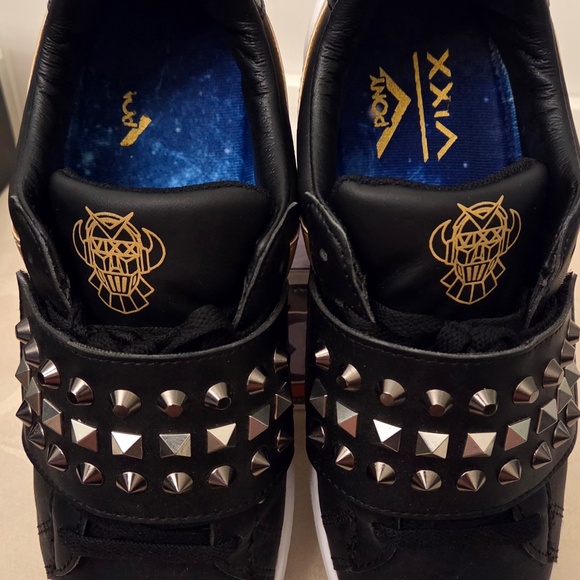 VIXX PONY "Liberty" Limited Edition SUPER HERO Black Sneakers 'RARE' KPOP - Picture 7 of 15